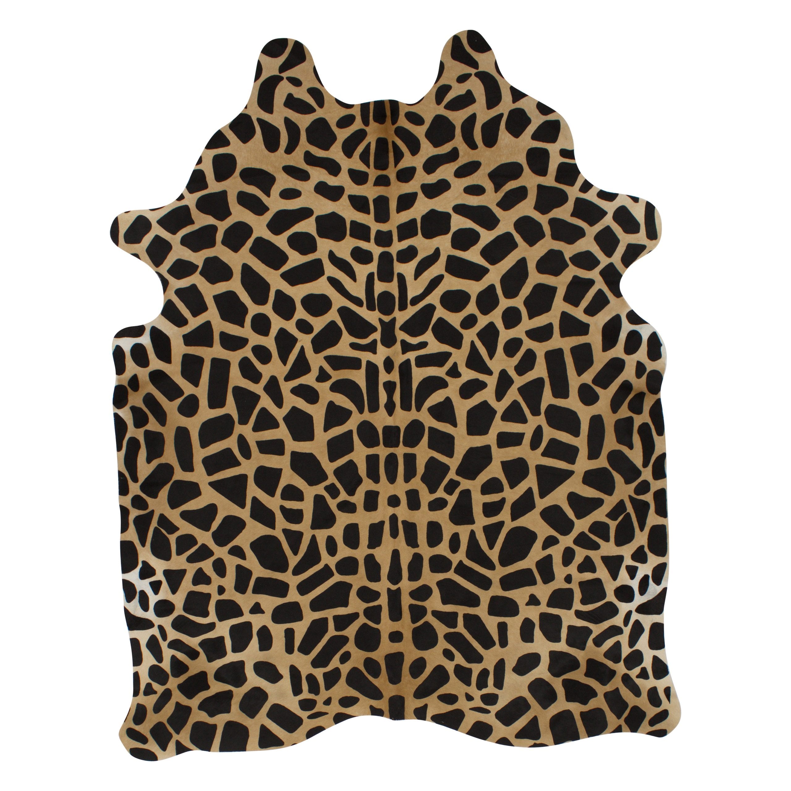 Giraffe Print Cowhide
