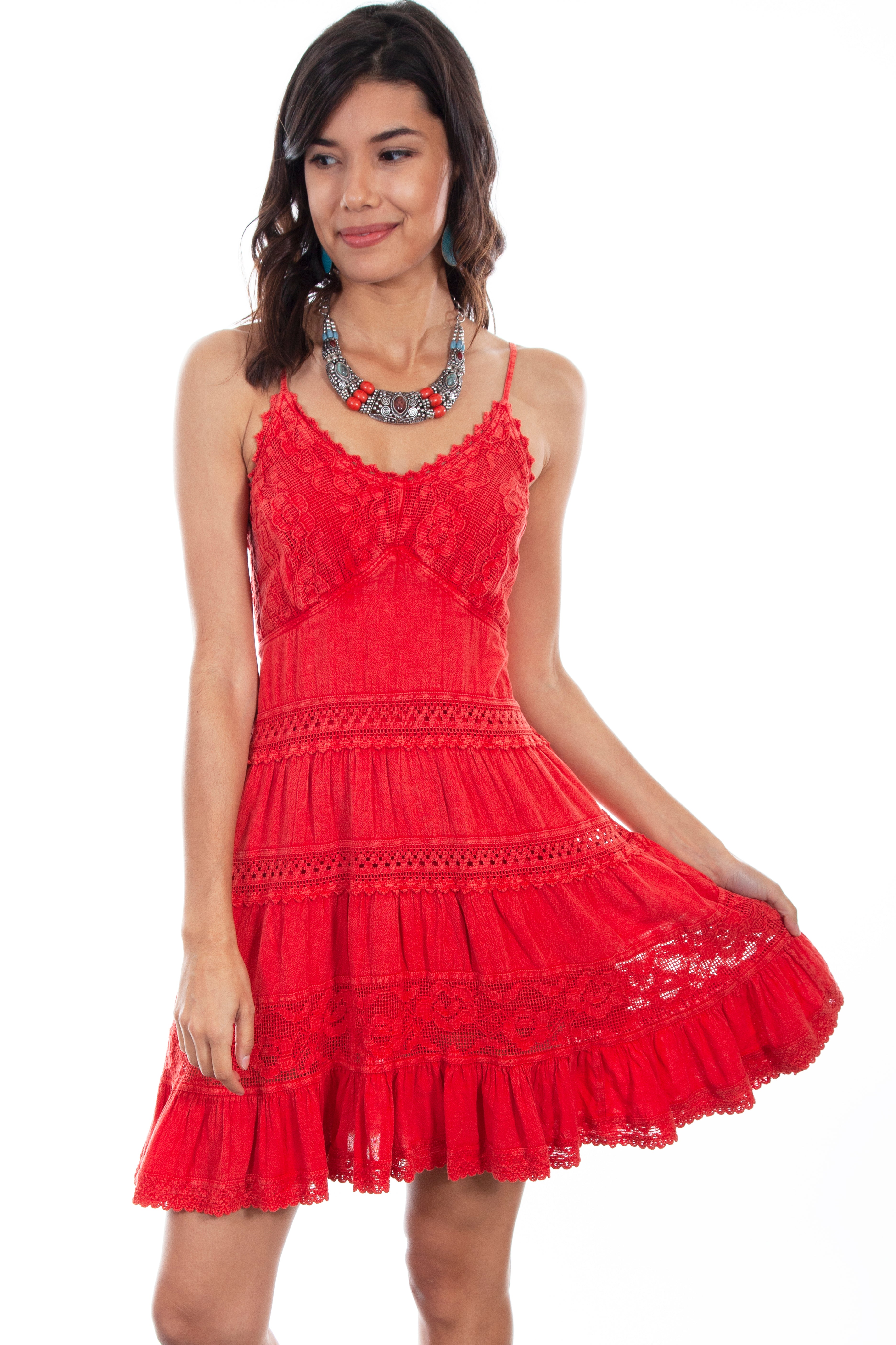 Dress, Spaghetti Strap Short Dress - Style PSL173