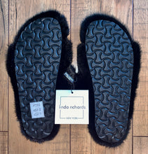 Slides, Open Toe Luxury Mink Shoes - Style MKS01