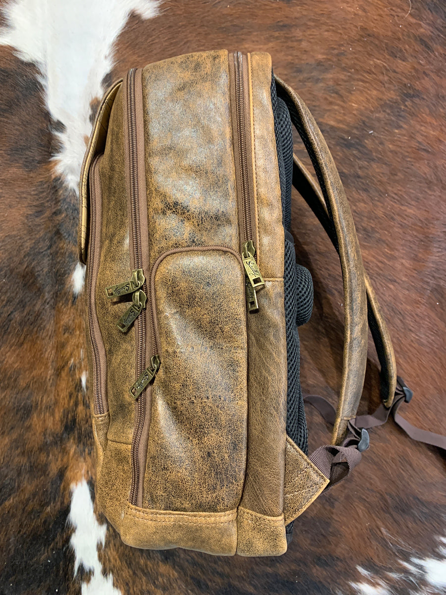 Aero Squadron Leather Shoulder Tote Bag