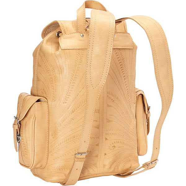 Hand-Tooled Leather Backpack – Memphis Grand®