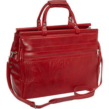 Carry On Bag in Hand Tooled Leather, Multi Colors - 823