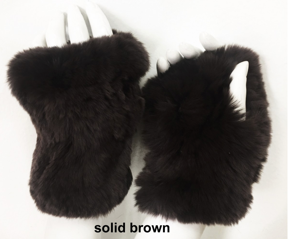 Soft & Sexy Rex Rabbit Fur Nipple Warmers