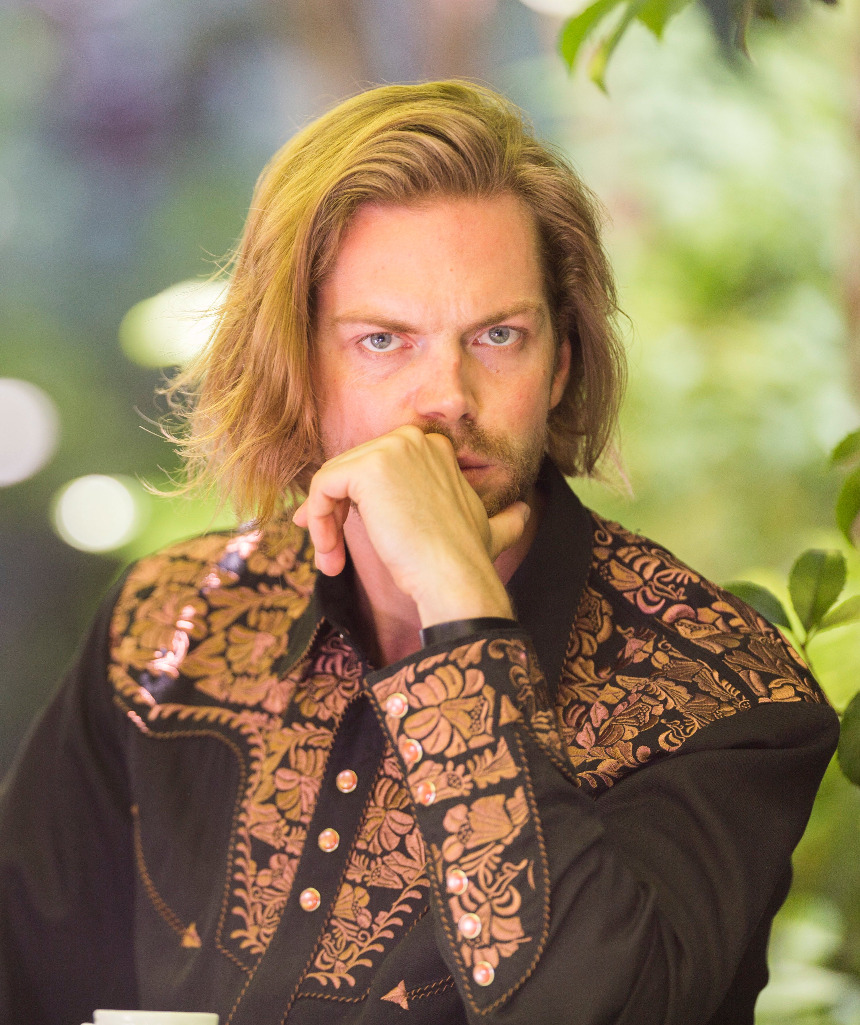 Scully-Embroidered-Western-Men's-Shirt-P634