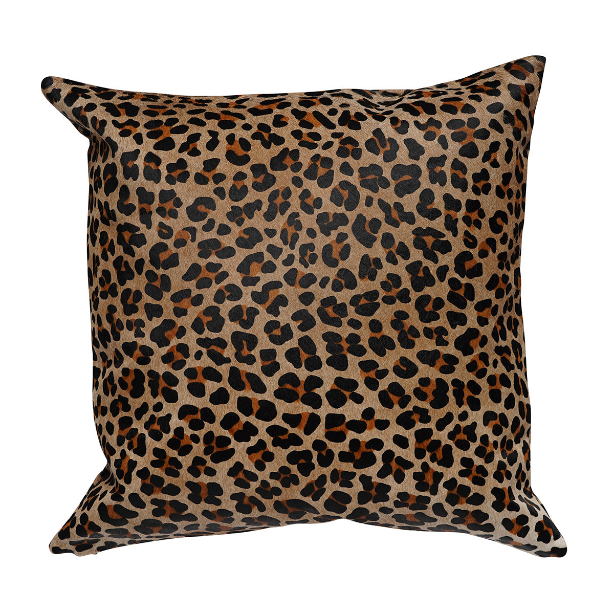 Cowhide Pillow in Exotic Print-10