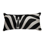 Cowhide Pillow in Exotic Print-8