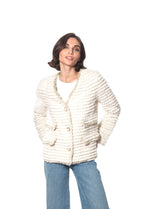 Linda Richards Danish Mink & Tweed Jacket