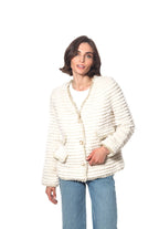 Linda Richards Danish Mink & Tweed Jacket