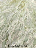 Linda Richards Genuine Feather Shoulder Shrug-Stole