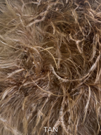 Linda Richards Genuine Feather Shoulder Shrug-Stole