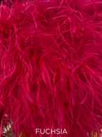 Linda Richards Genuine Feather Shoulder Shrug-Stole