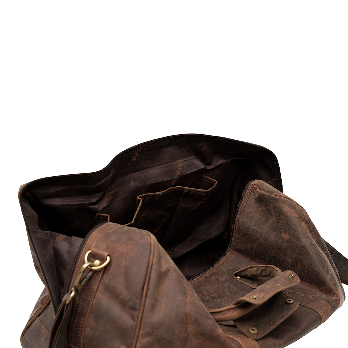 Genuine Leather Duffle Bag