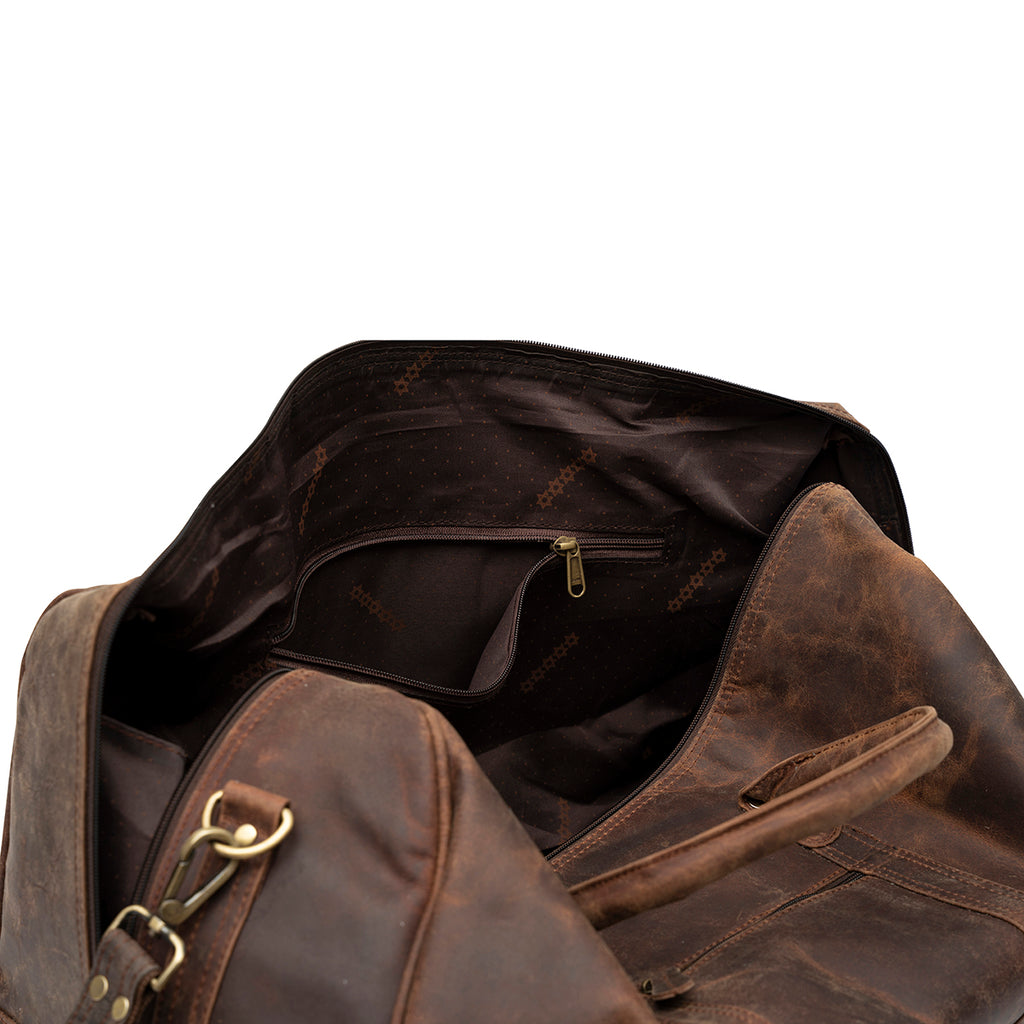 Genuine Leather Duffle Bag