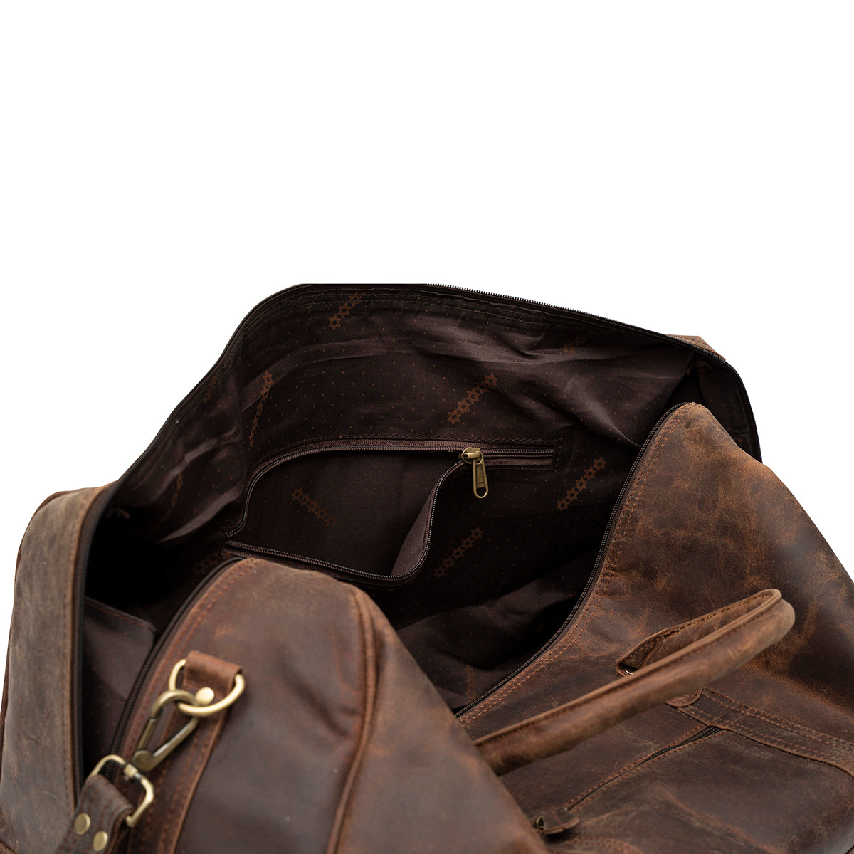 Genuine Leather Duffle Bag