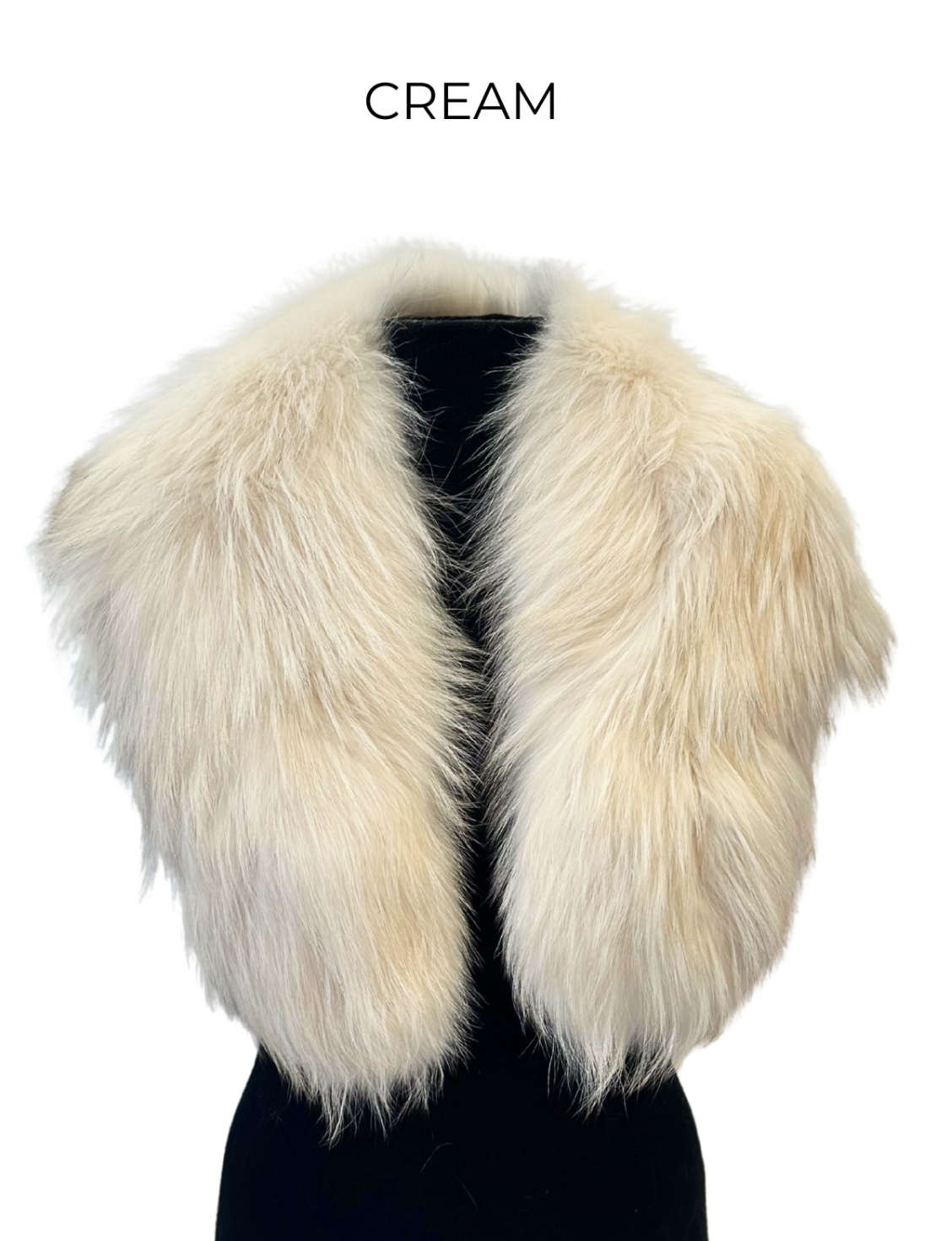 Collar Clip On in Genuine Fur, Color Options - Linda Richards - Style FC1