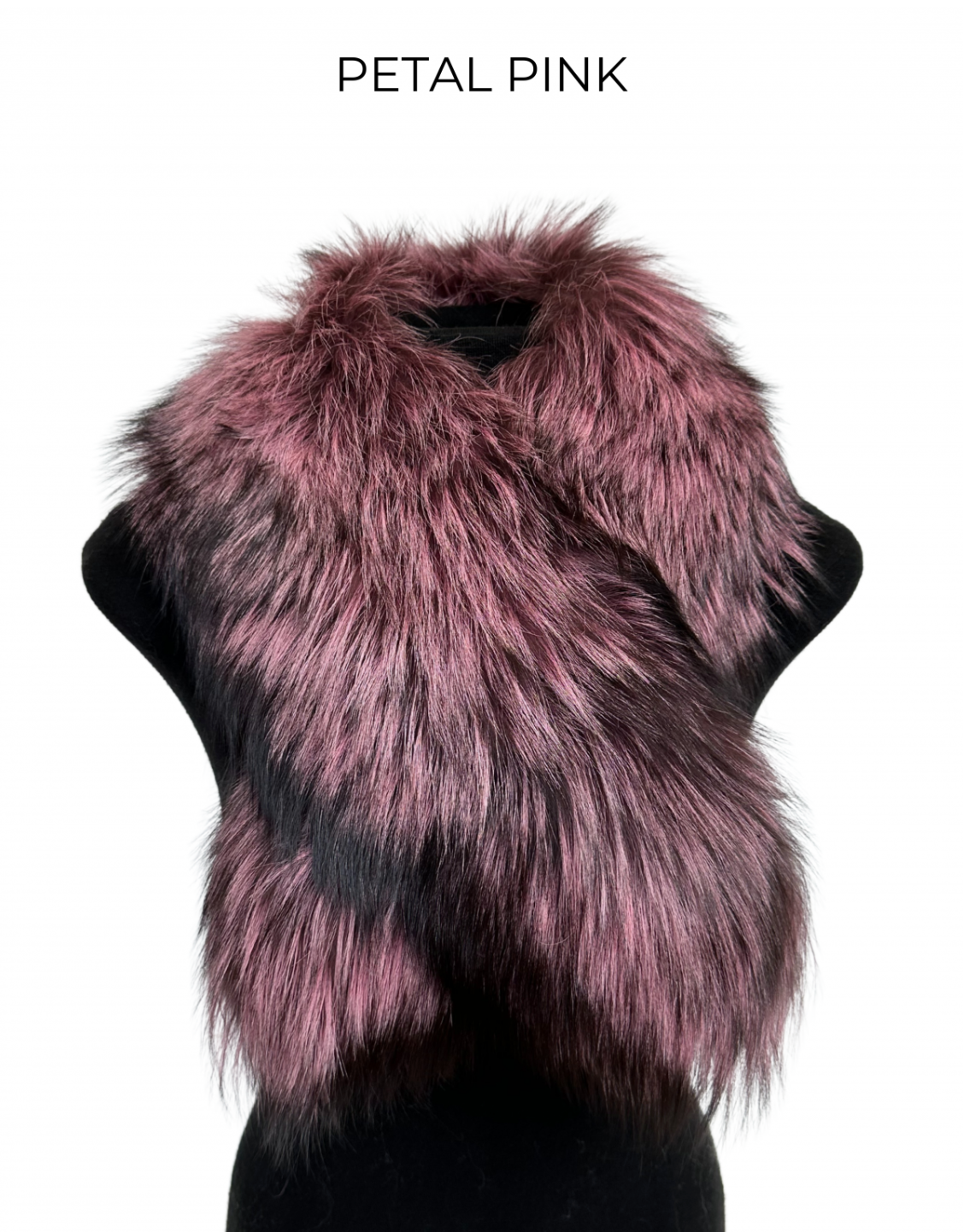 Collar Clip On in Genuine Fur, Color Options - Linda Richards - Style FC1