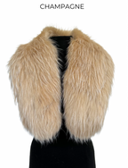 Collar Clip On in Genuine Fur, Color Options - Linda Richards - Style FC1