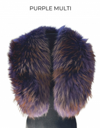 Collar Clip On in Genuine Fur, Color Options - Linda Richards - Style FC1
