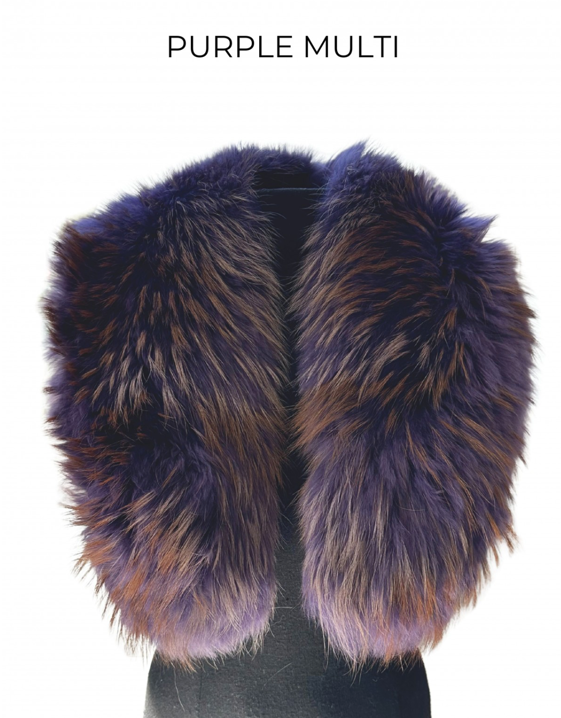 Collar Clip On in Genuine Fur, Color Options - Linda Richards - Style FC1