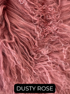 Scarf, Genuine Mongolian Wool Infinity Scarf - Linda Richards -Style IN91