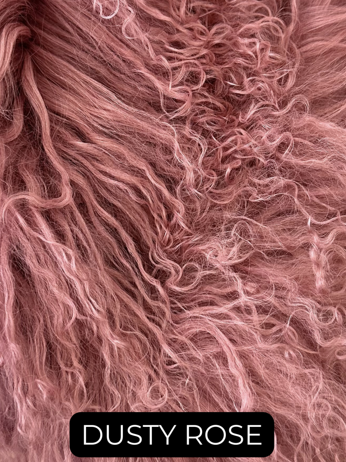 Scarf, Genuine Mongolian Wool Infinity Scarf - Linda Richards -Style IN91
