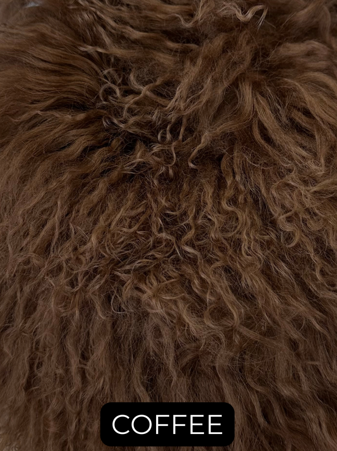 Scarf, Genuine Mongolian Wool Infinity Scarf - Linda Richards -Style IN91