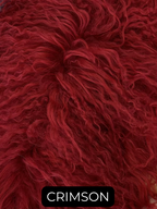 Scarf, Genuine Mongolian Wool Infinity Scarf - Linda Richards -Style IN91