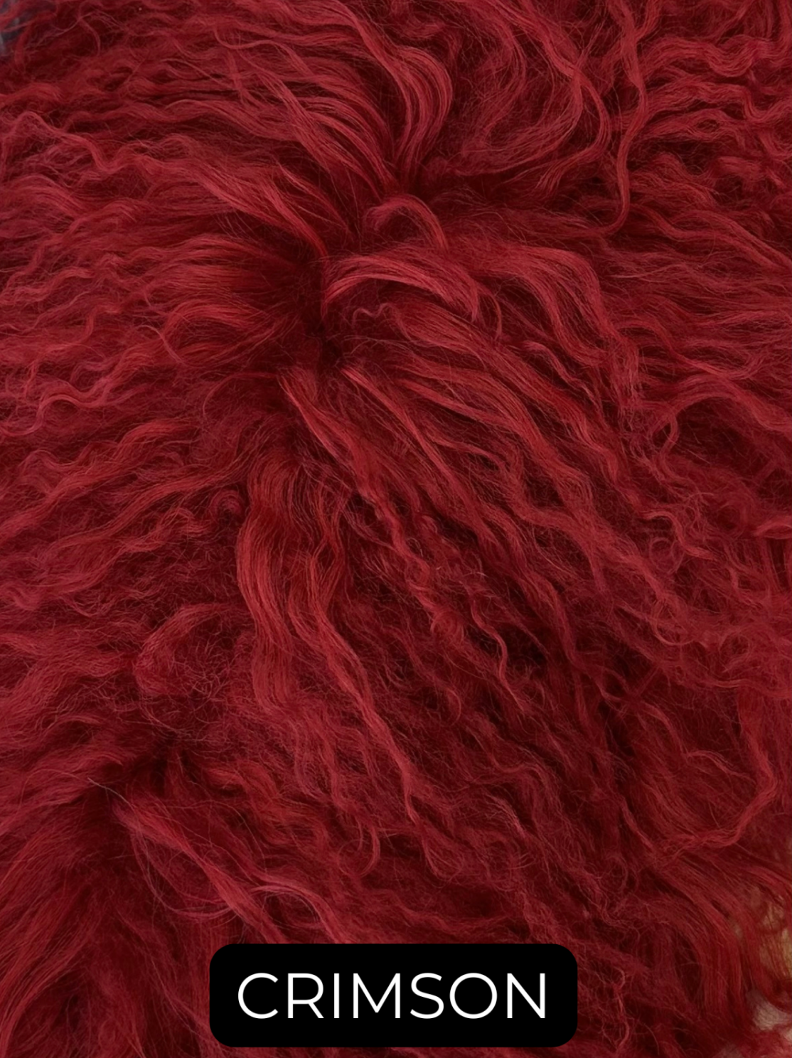 Scarf, Genuine Mongolian Wool Infinity Scarf - Linda Richards -Style IN91