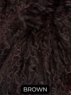 Scarf, Genuine Mongolian Wool Infinity Scarf - Linda Richards -Style IN91