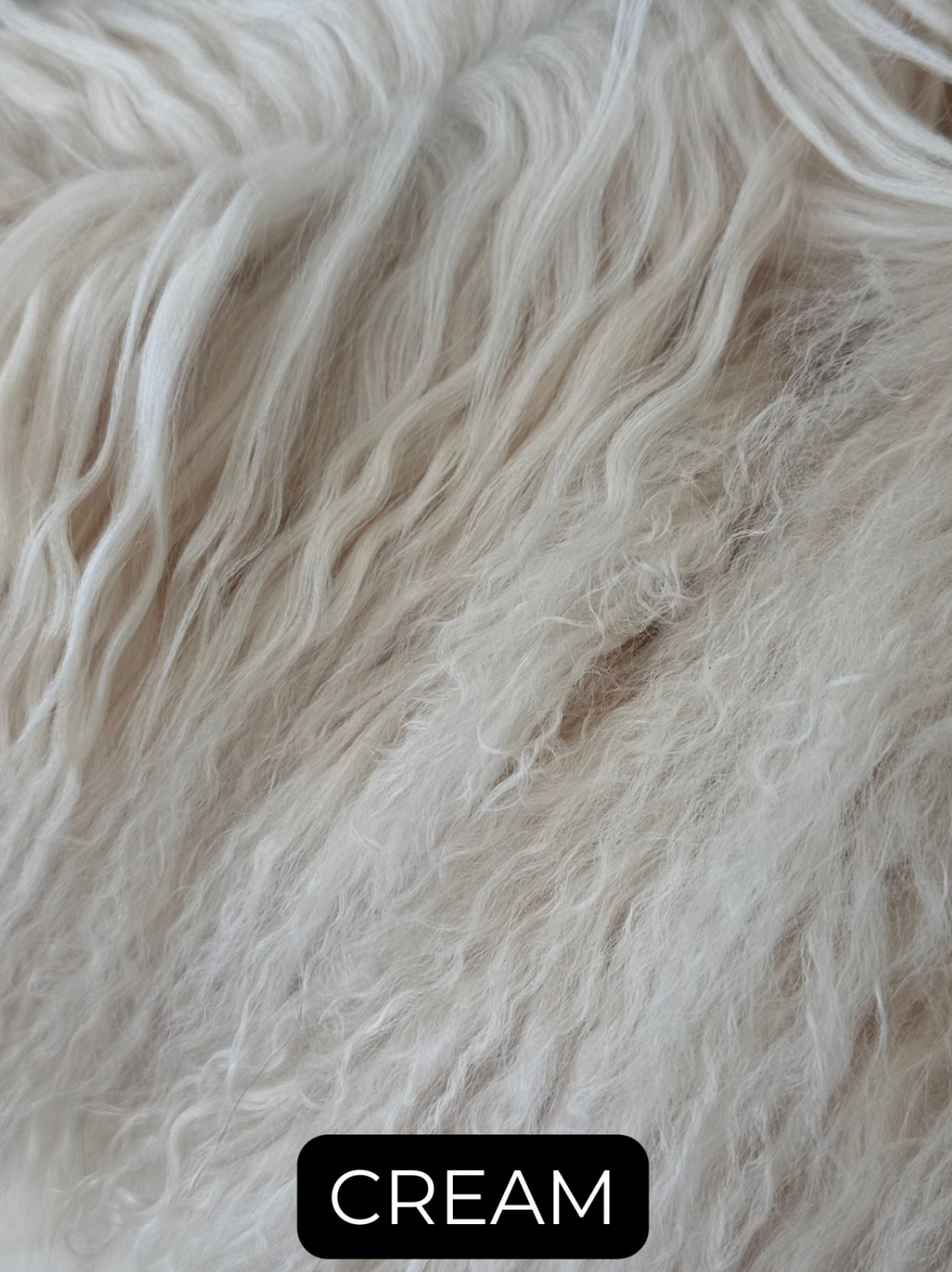 Scarf, Genuine Mongolian Wool Infinity Scarf - Linda Richards -Style IN91