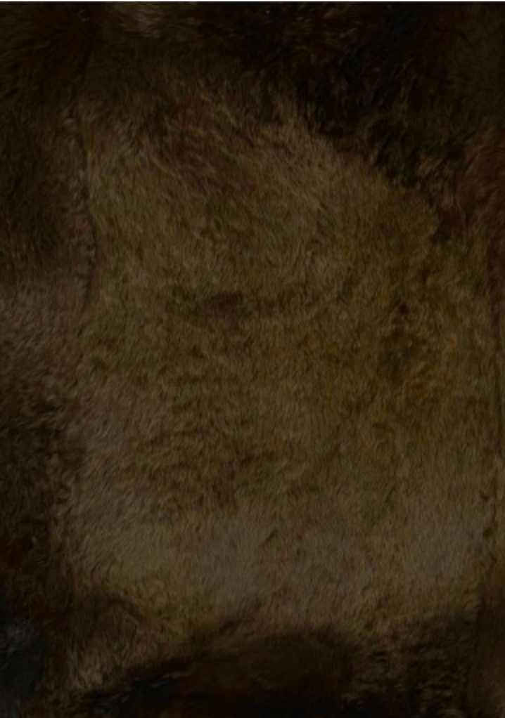 Tote Bag, Rex Rabbit Fur - Linda Richards - Style BG550