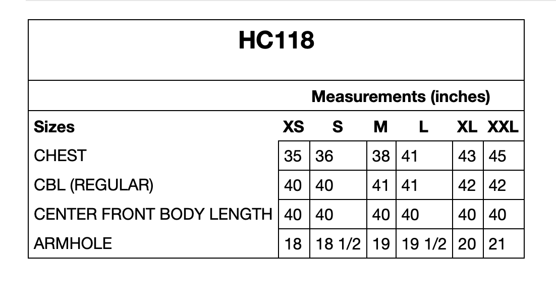 HC 118
