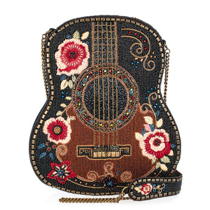 Hand Beaded Handbag Guitar-5