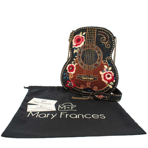 Hand Beaded Handbag Guitar-8