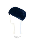Head Band in Rex Rabbit Fur from Linda Richards