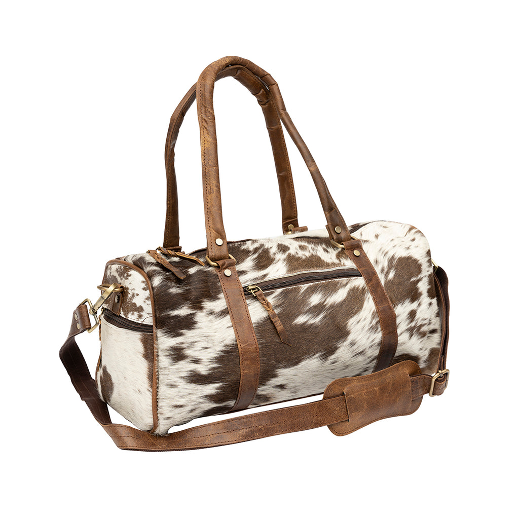 Junior Size Genuine Leather Duffle Bag
