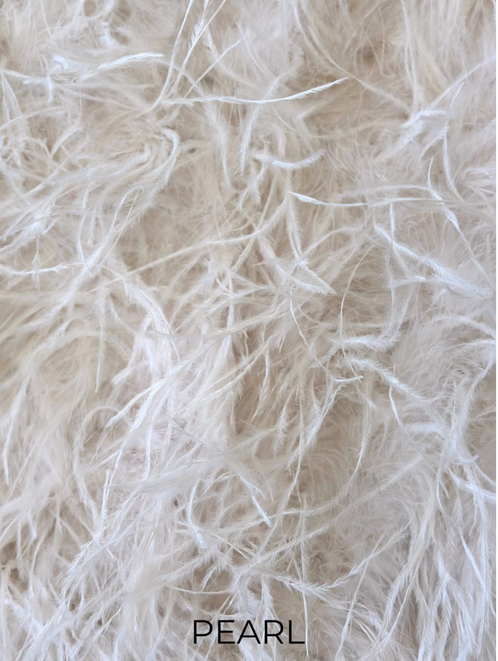 Linda Richards Genuine Feather Bolero Shoulder Shrug-Stole