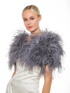 Linda Richards Genuine Feather Stole