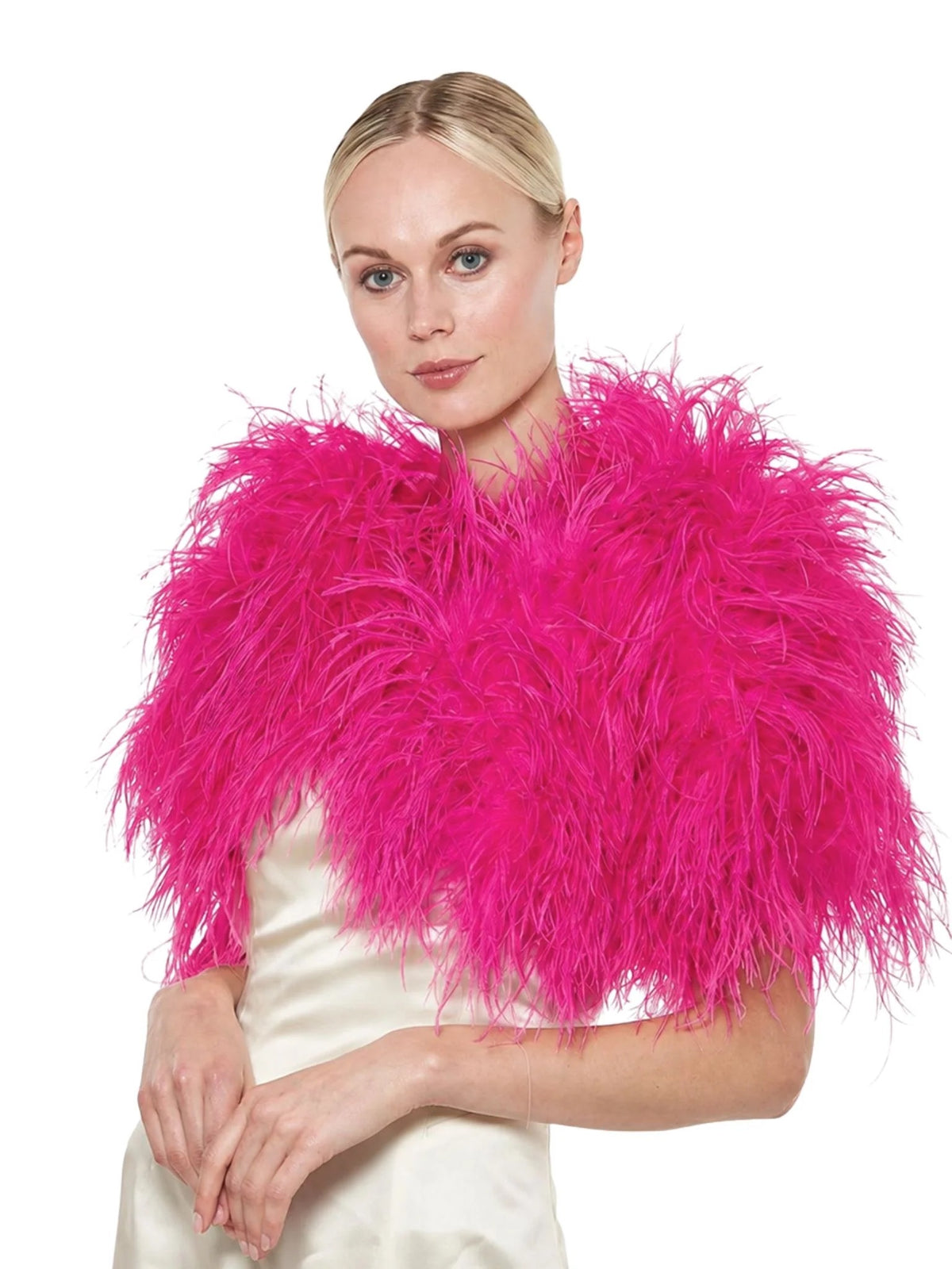 Linda Richards Genuine Feather Stole