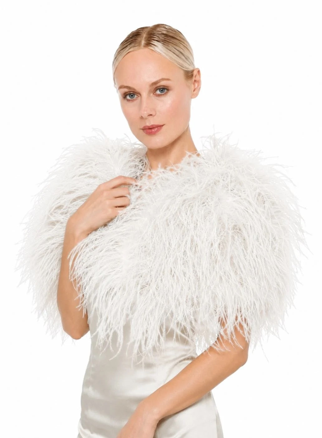 Linda Richards Genuine Feather Stole