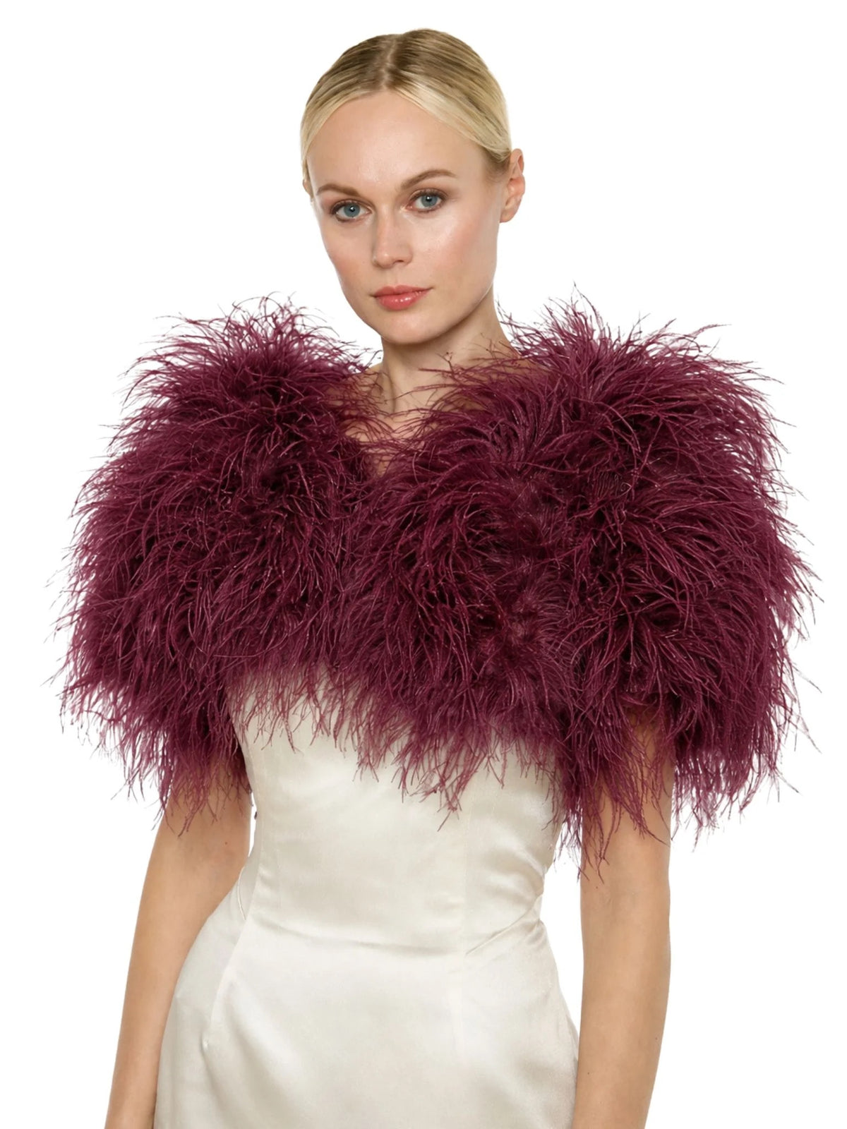 Linda Richards Genuine Feather Stole