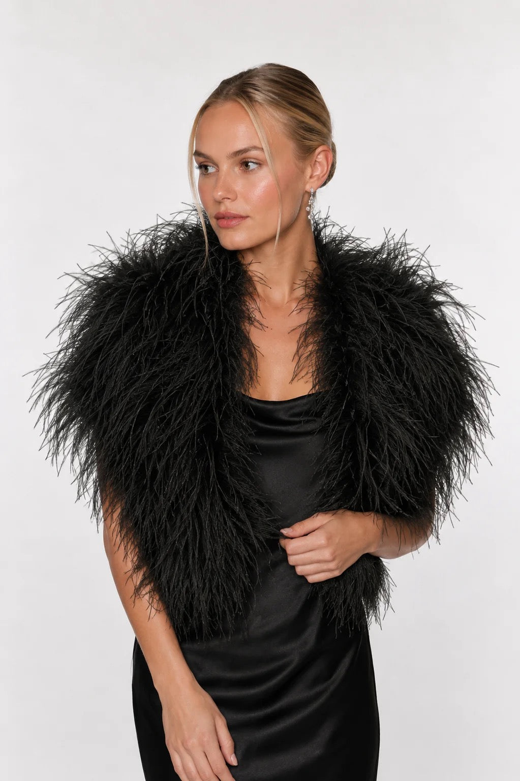 Linda Richards Genuine Feather Stole
