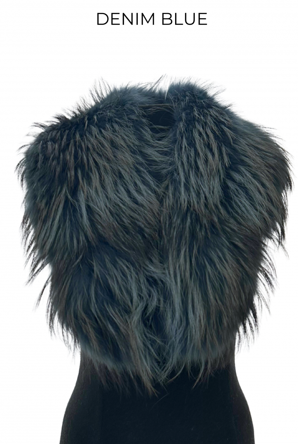 Collar Clip On in Genuine Fur, Color Options - Linda Richards - Style FC1