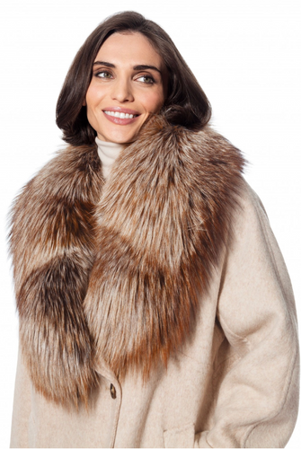 Collar Clip On in Genuine Fur, Color Options - Linda Richards - Style FC1