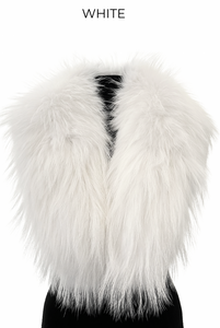 Collar Clip On in Genuine Fur, Color Options - Linda Richards - Style FC1