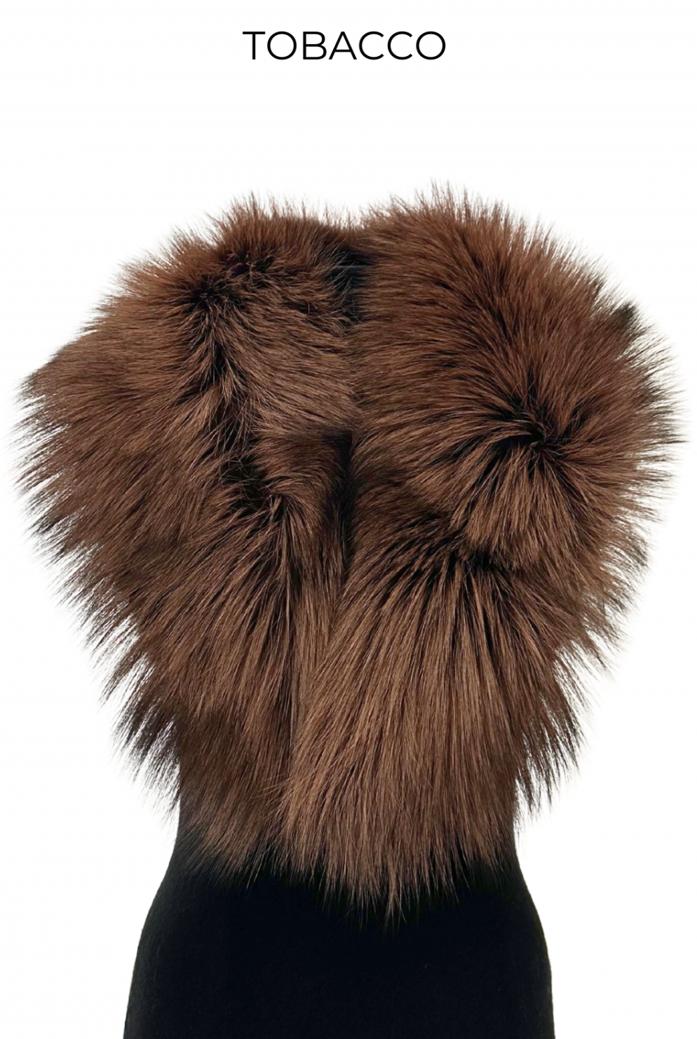 Collar Clip On in Genuine Fur, Color Options - Linda Richards - Style FC1