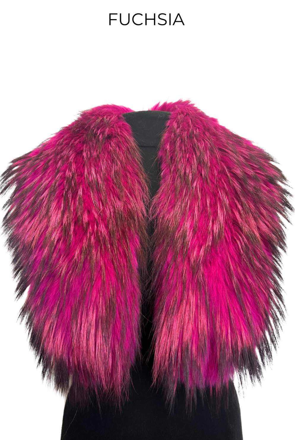 Collar Clip On in Genuine Fur, Color Options - Linda Richards - Style FC1