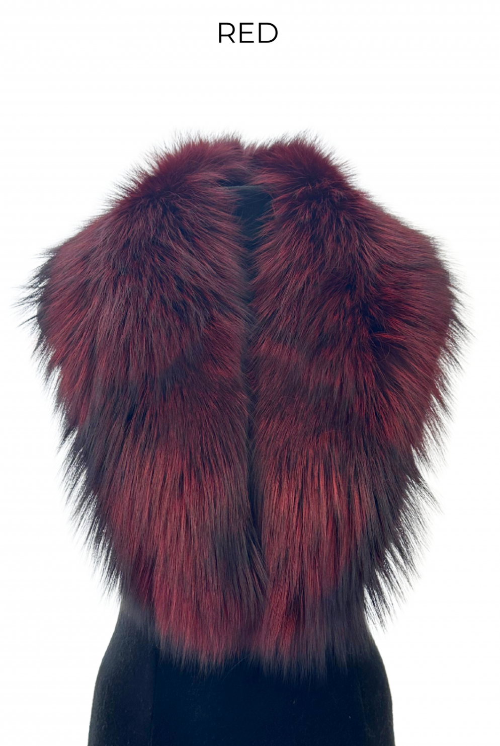 Collar Clip On in Genuine Fur, Color Options - Linda Richards - Style FC1