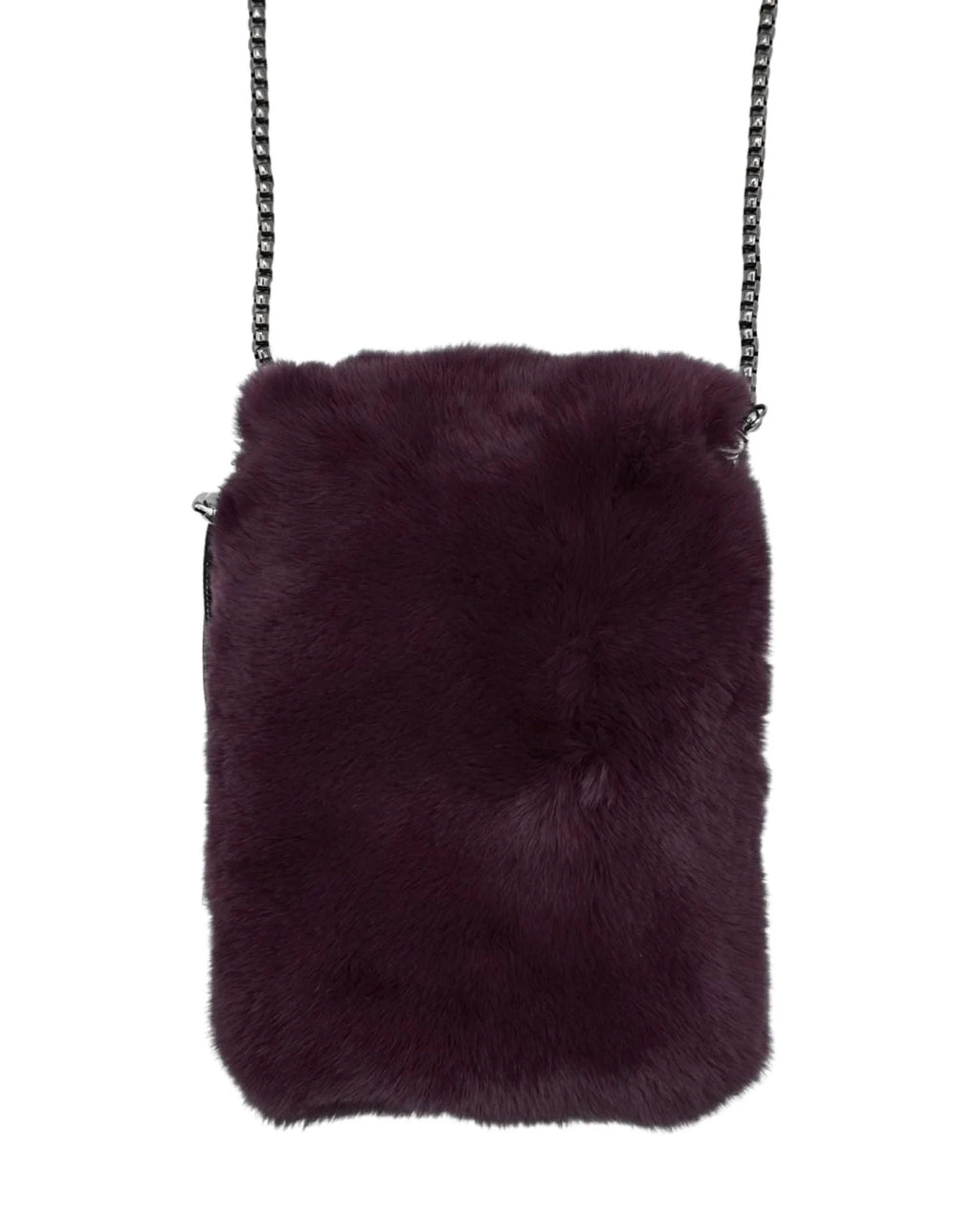 Linda Richards Rex Rabbit Fur Crossbody Bag