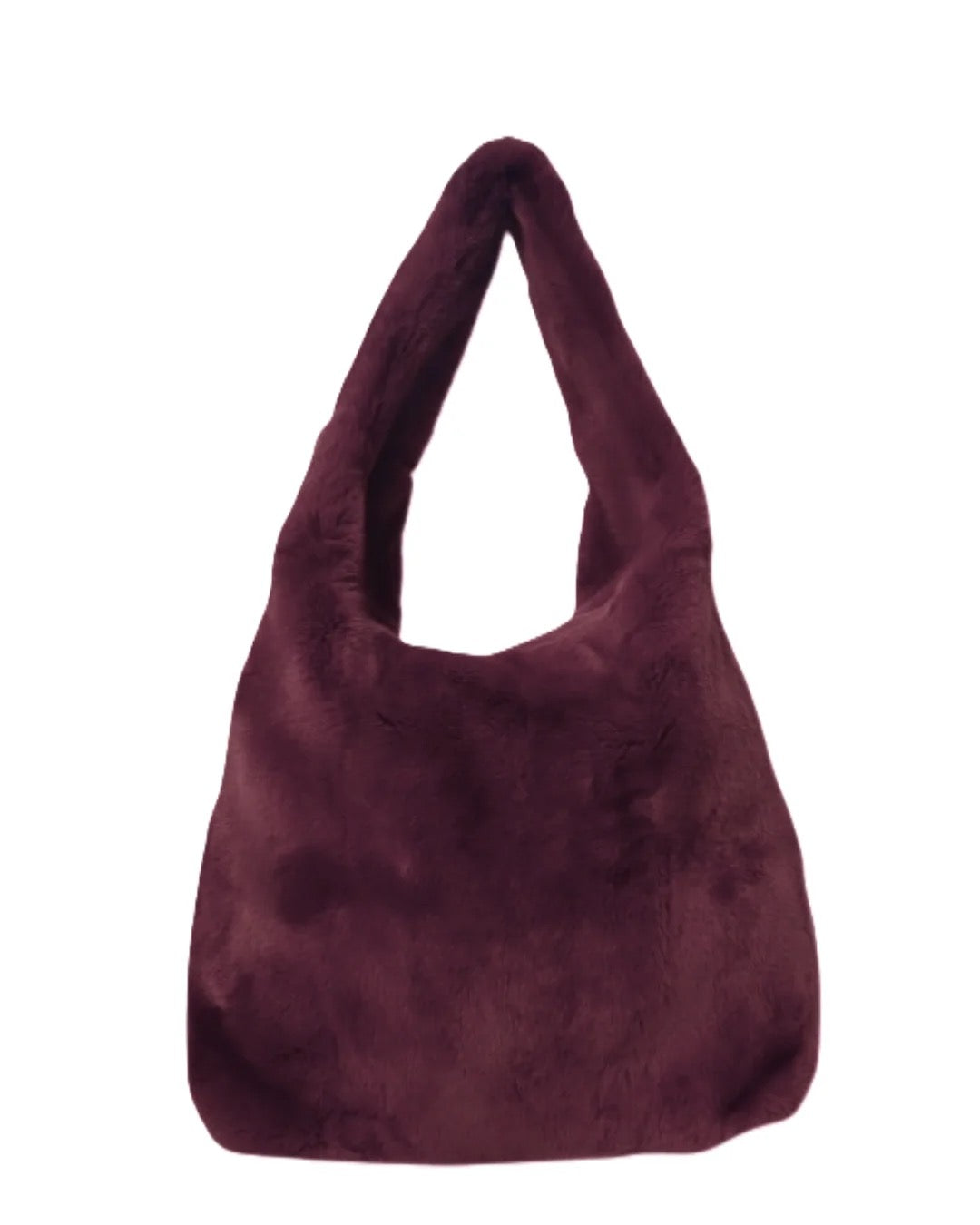 Linda Richards Rex Rabbit Fur Hobo Tote Bag